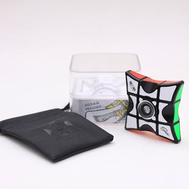 QiYi 1x3x3 Fidget Spinner Cube - Stickered with Premium Plastic Box