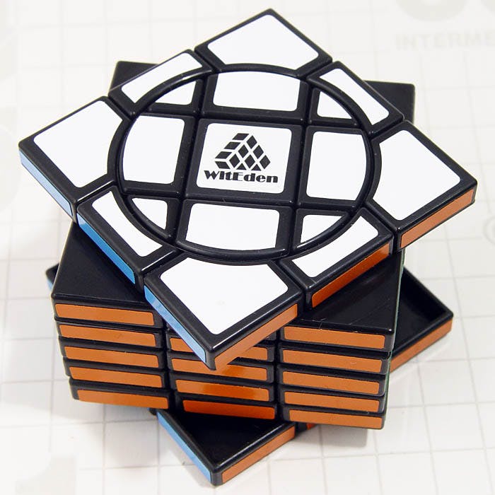 WitEden Super 3x3x7:00 Magic Cube - Black