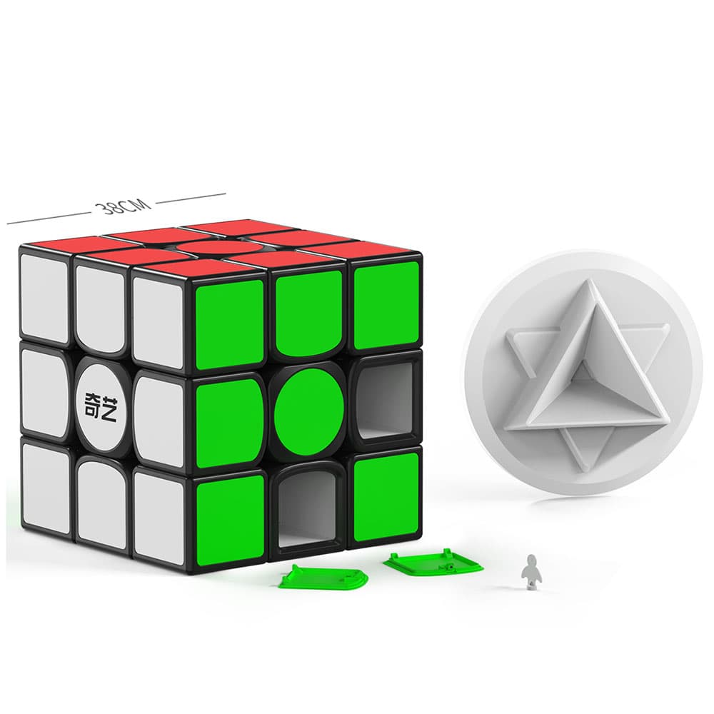 QiYi Warrior Plus Max Box 3x3 (38cm) - Black