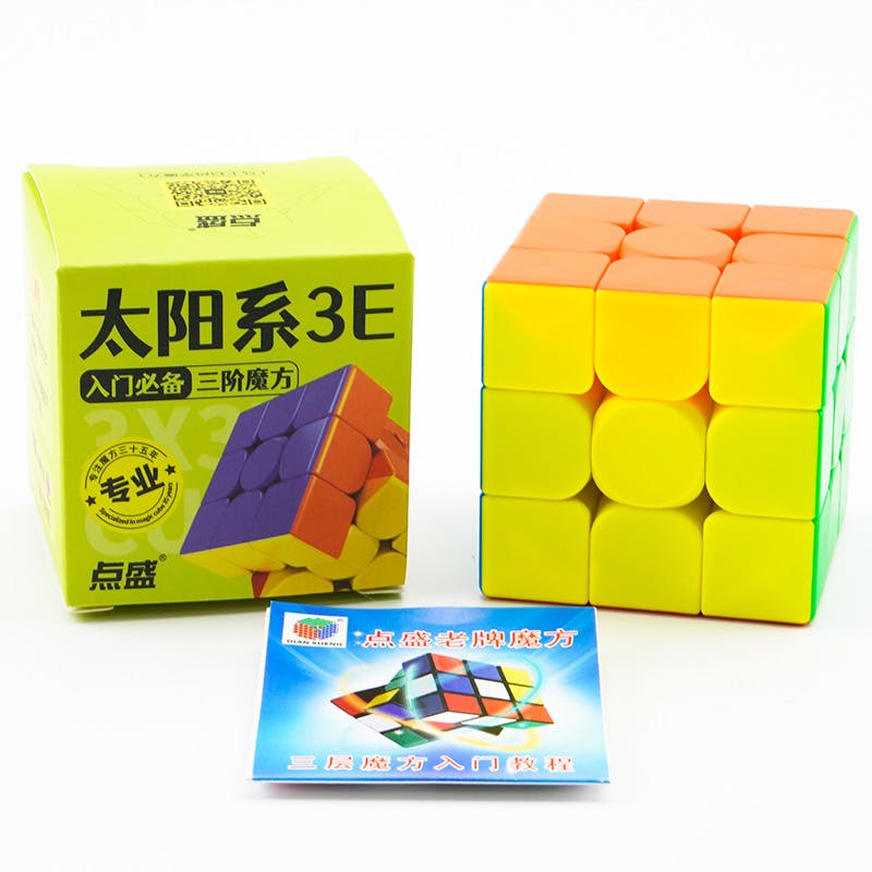 DianSheng Solar 3E 3x3 - Stickerless