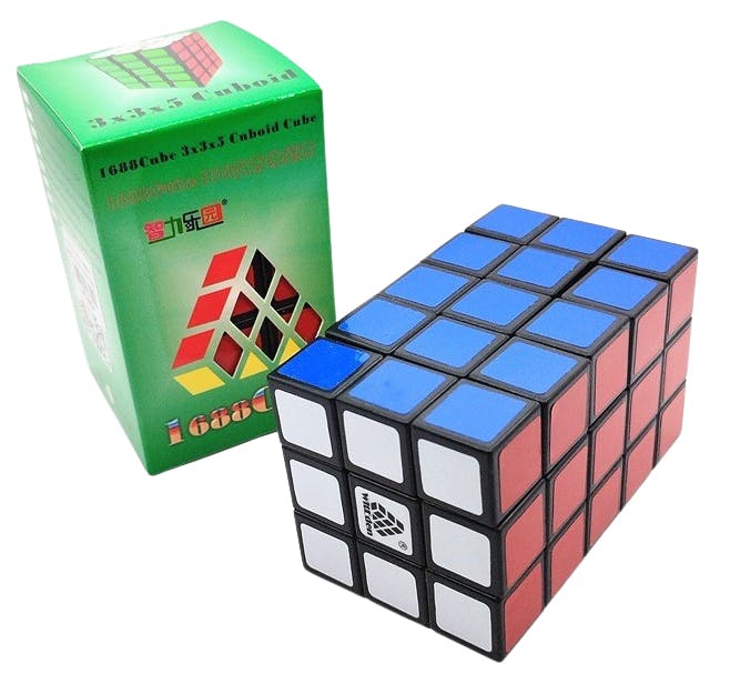 WitEden 1688Cube 3x3x5 Cuboid Cube - Black