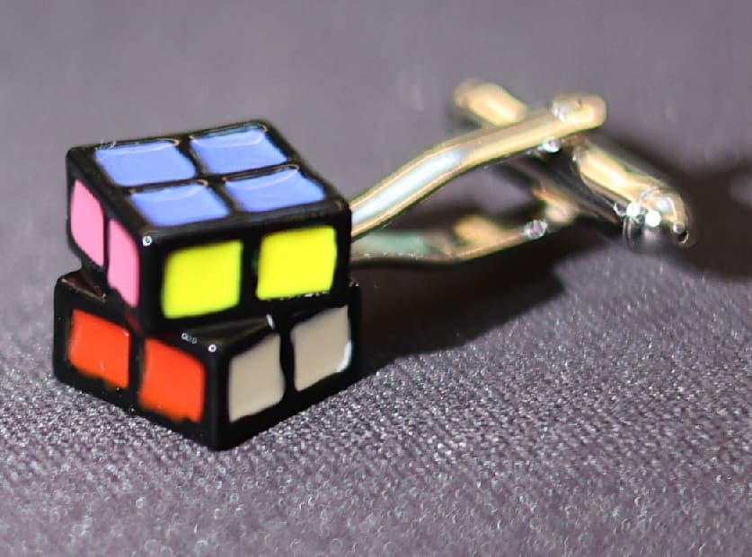 Cube 2x2 Cufflinks