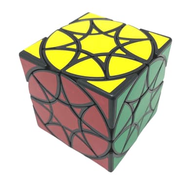 Dual-Star Wheel Cube - Black