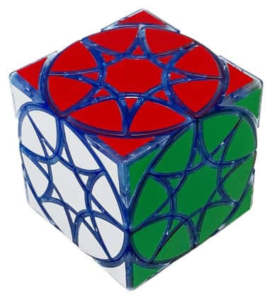 Dual-Star Wheel Cube - Trans.Blue