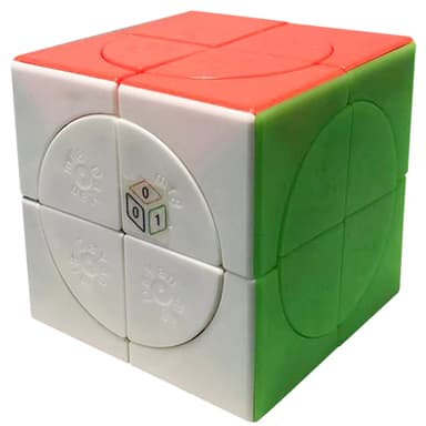 MF8 Crazy 2x2 Plus Cube 001 - Stickerless