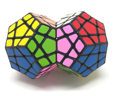 Double Megaminx Black Body (Mod) - Black
