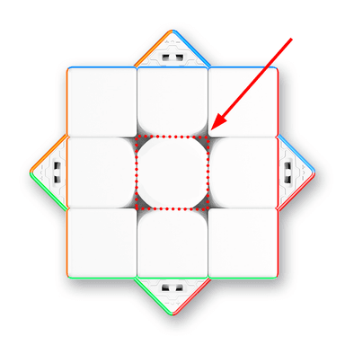 GAN12 Maglev UV 3x3 - Center Cap