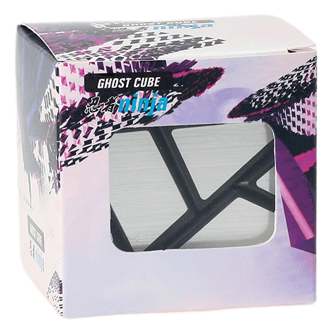 Ninja 3x3 Ghost Cube with Silver Stickers