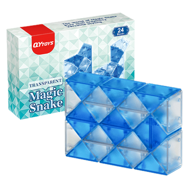 QiYi 24-Block Magic Snake - Trans.Blue