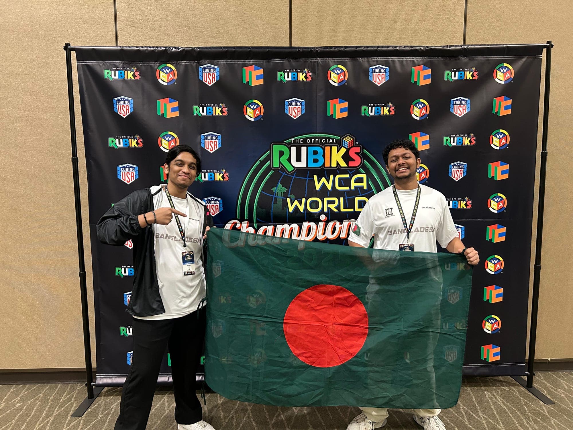 Bangladesh at Rubik's Cube World Championship 2025