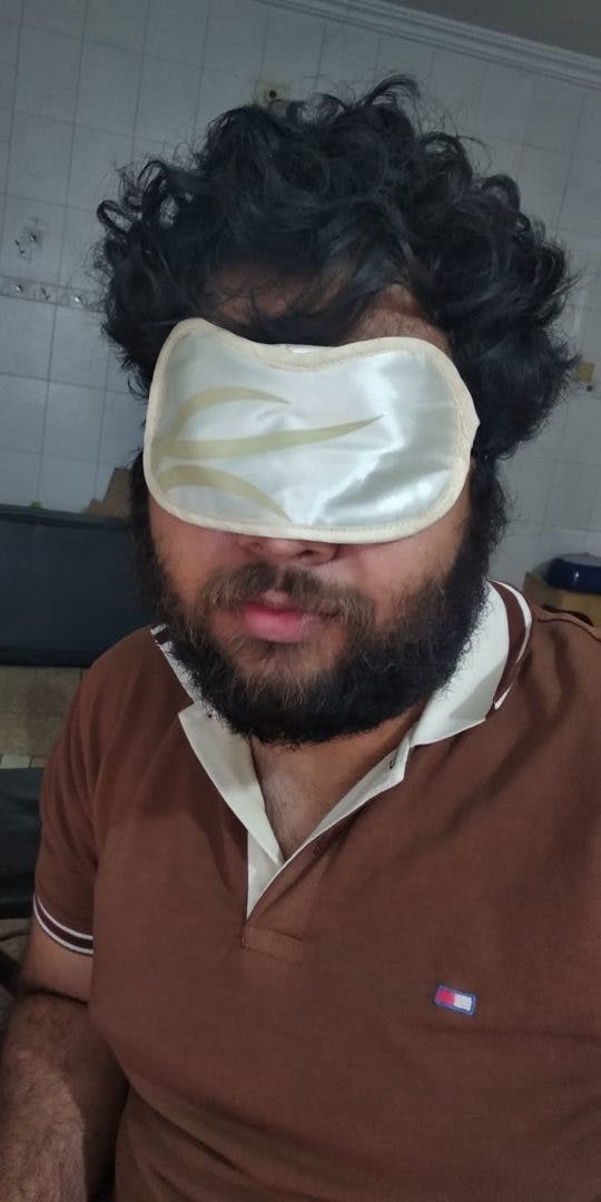Blindfold Mask for Blindsolving-Sleeping
