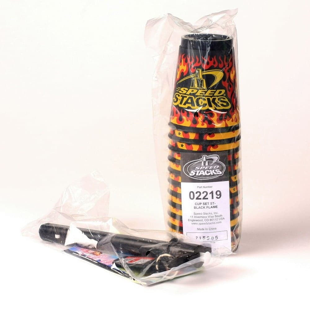 SpeedStacks Flame Cups - Black