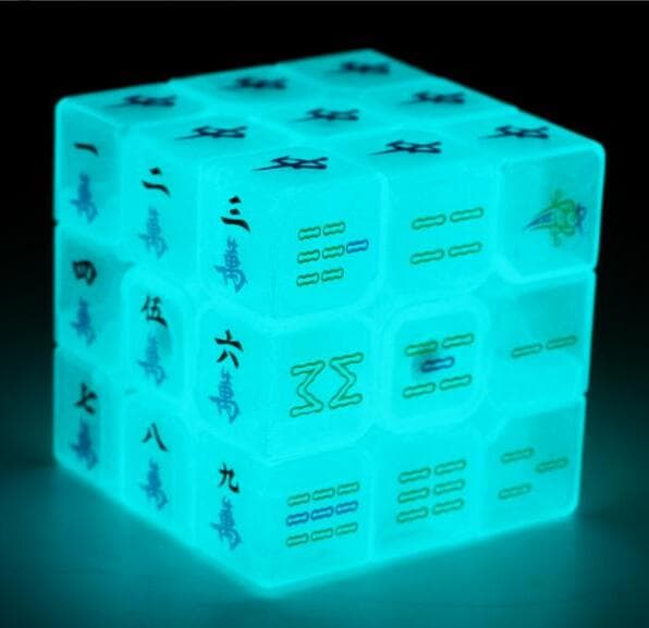 Z-Cube MahJong 3x3x3 - Transparent