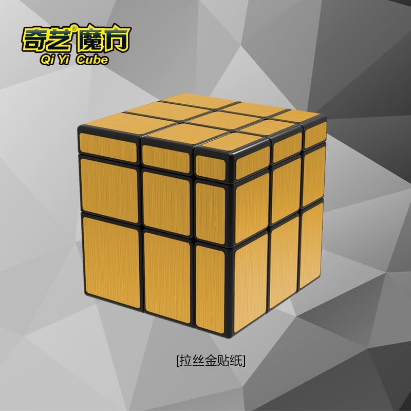 Qiyi 3x3 Mirror - golden