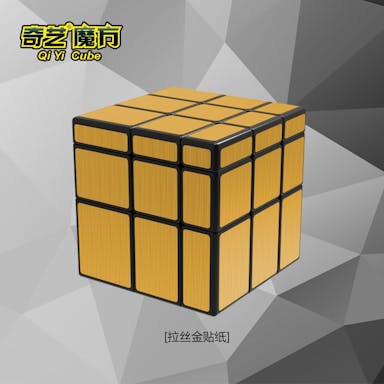Qiyi 3x3 Mirror - golden