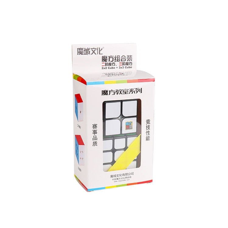 MoFangJiaoShi Gift Packing with 2 cubes - Black