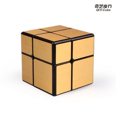 QiYi 2x2 Mirror Cube - golden