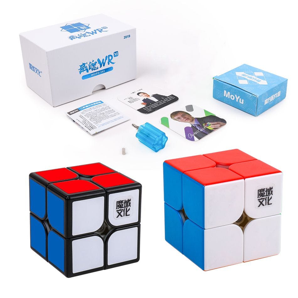 MoYu WeiPo WR M 2x2x2 Cube - Stickerless
