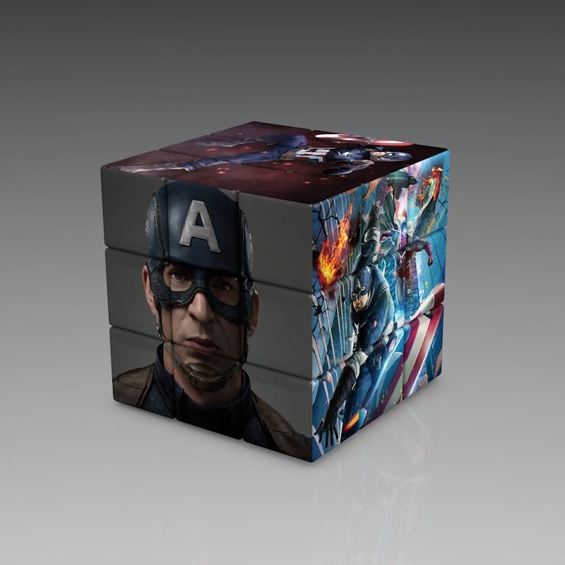 Custom Printed Cube - Captain America B