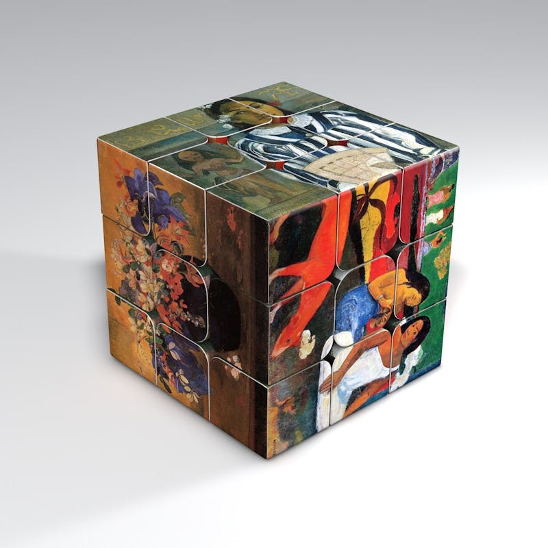 Custom Printed Cube - Paul Gauguin A