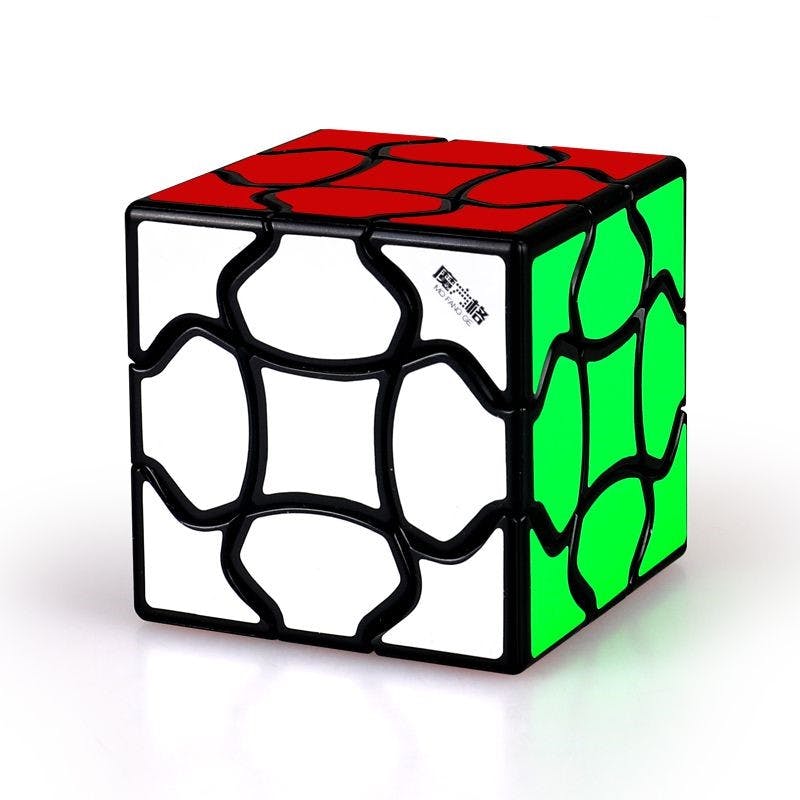 QiYi Fluffy 3x3 Cube - Black