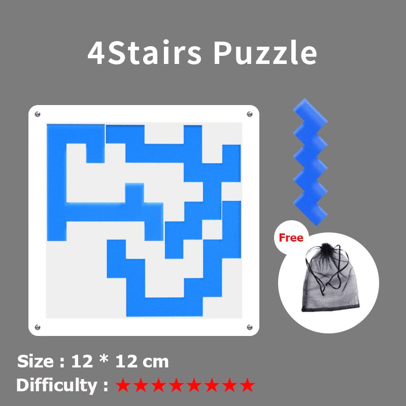 4 Stairs Puzzle