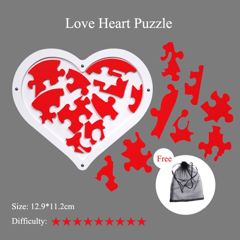Love Heart Puzzle