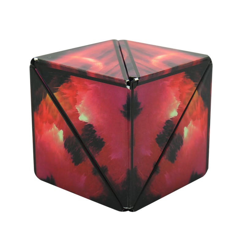 SHASHIBO Magnetic Folding Cube - red