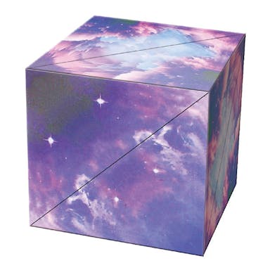 MoYu SHASHIBO Magnetic Folding Cube - trans.purple