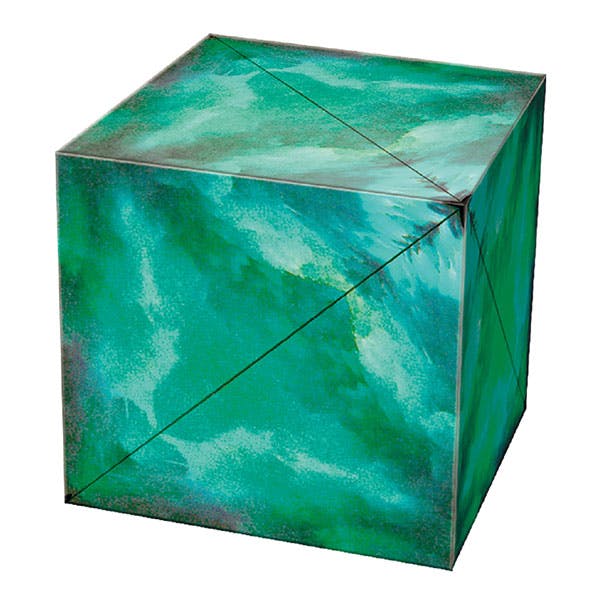 MoYu SHASHIBO Magnetic Folding Cube - green