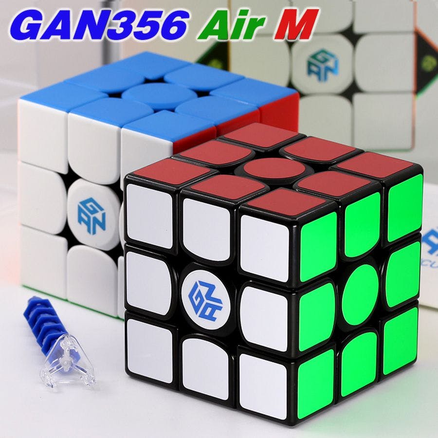 GAN356 Air M 3x3 Magnetic - Black