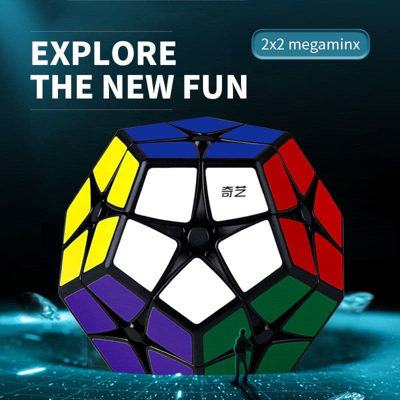 QiYi 2x2 Megaminx - Black