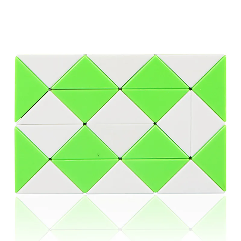 QiYi 24 blocks Magic Snake - green white