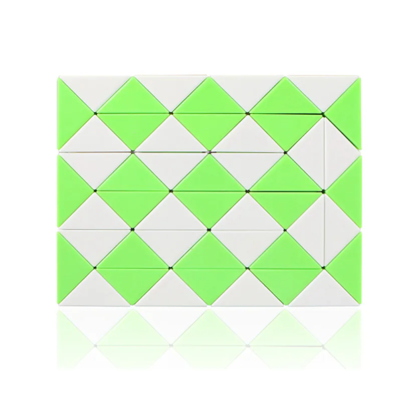 QiYi 48 blocks Magic Snake - green white