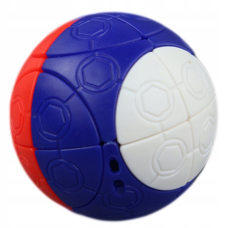 Mini 3 colors Football Magic Cube - Stickerless