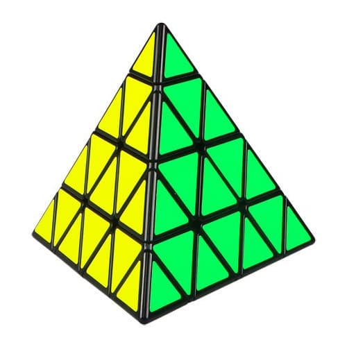 QiYi 4x4 Pyraminx Cube - Black
