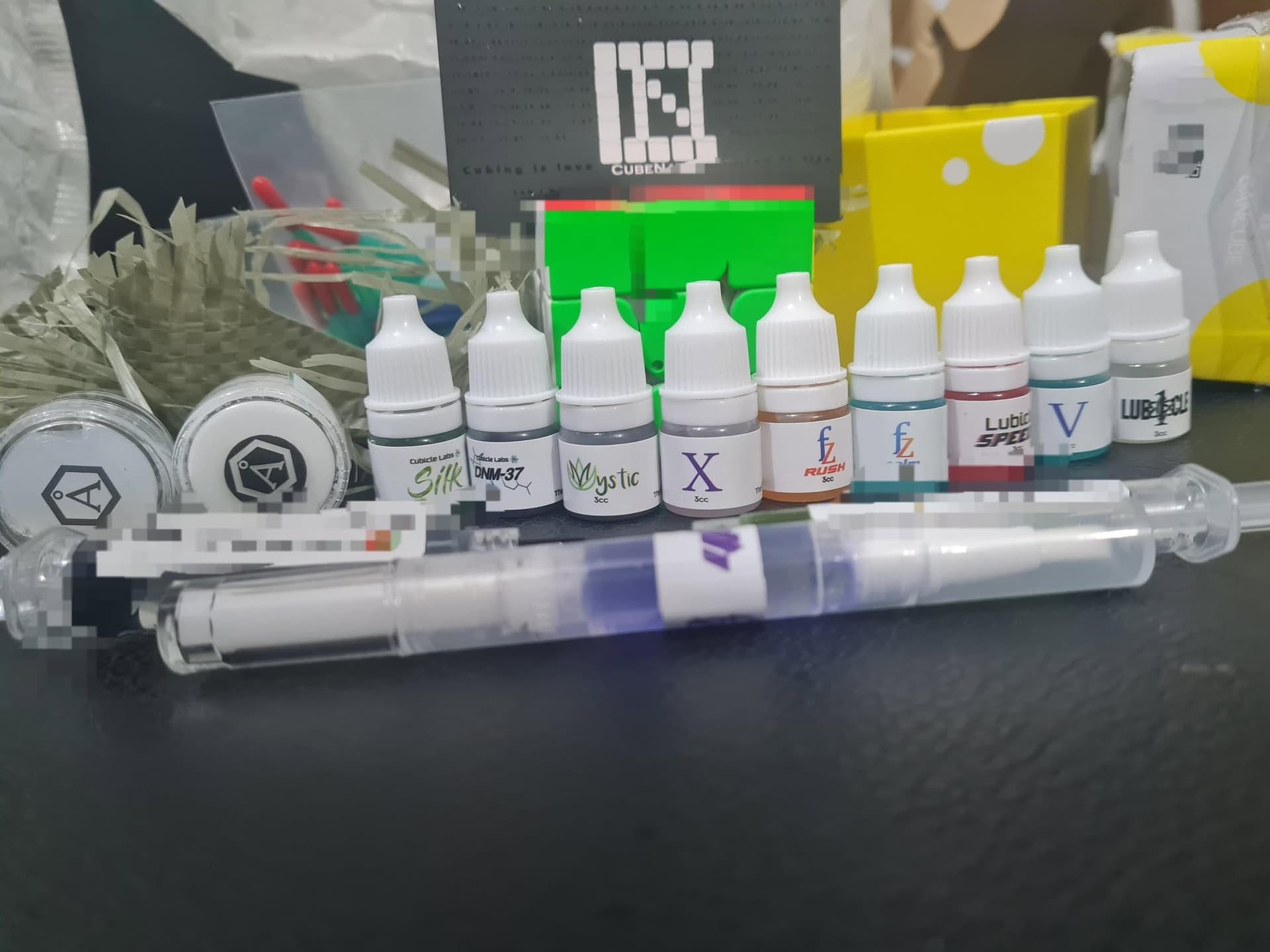 Cubicle Lube Sample Kit