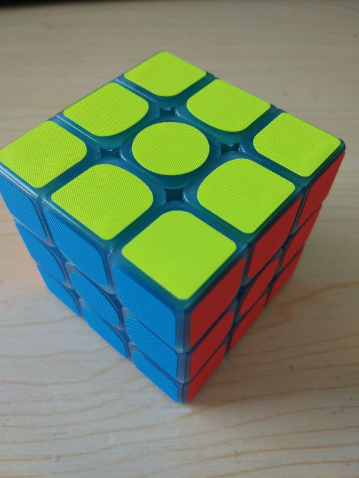 Z-Cube 3x3 Luminous blue