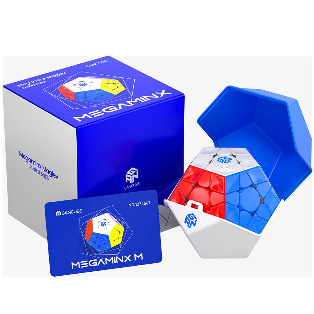 GAN Megaminx V2 Maglev UV (Grey) - Stickerless