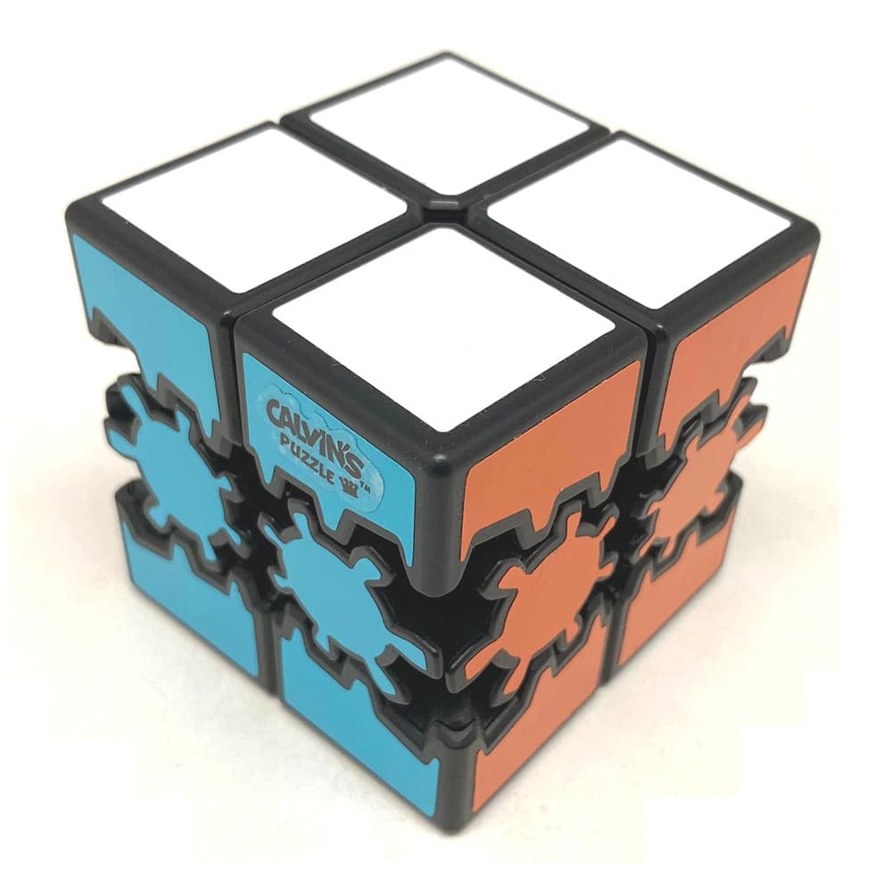 Calvin's Gear 2x2 Cube (6-color stickers)