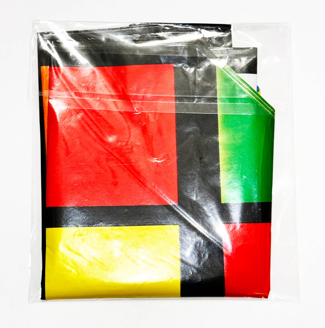 Cube Pattern PVC Balloon 18cm