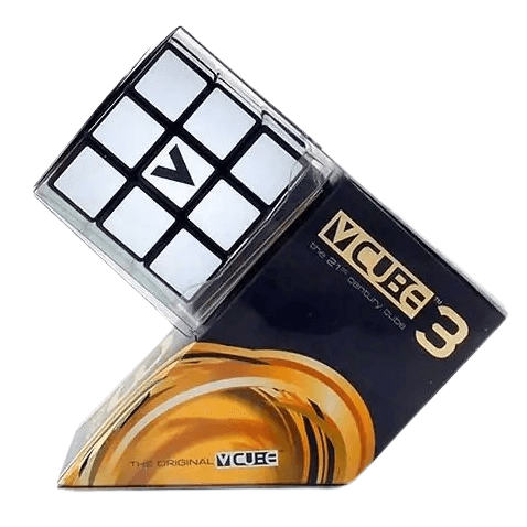 V-CUBE 3x3 cube (Flat-shaped) - Black