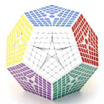 ShengShou 8x8 Megaminx Dodecahedron - White