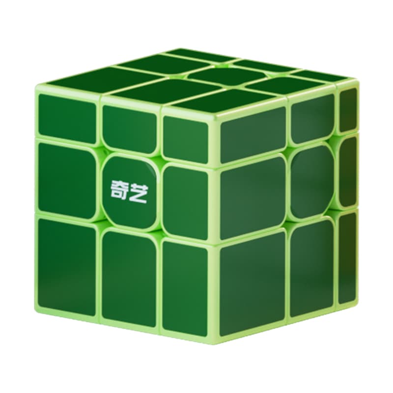QiYi Tiled Mirror Cube (Standard) - Green