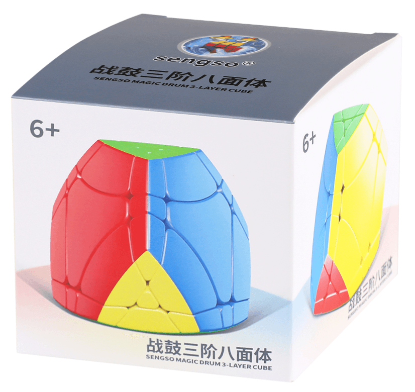 SengSo 3x3 War-Drums puzzle - Stickerless